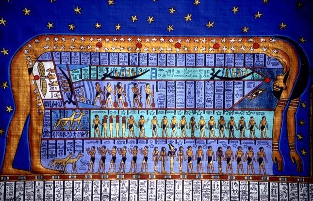 Bild zum Artikel mit dem Titel „Die alten Ägypter sahen die Milchstraße möglicherweise als himmlische Gottheit“.